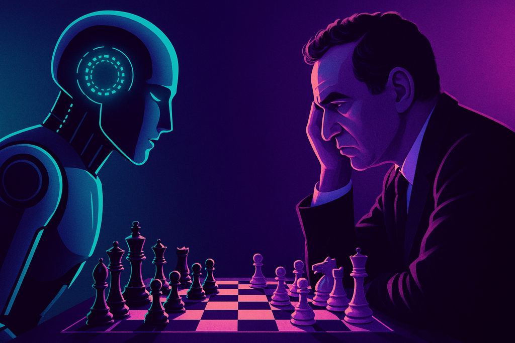 Deep Blue Beats Garry Kasparov
